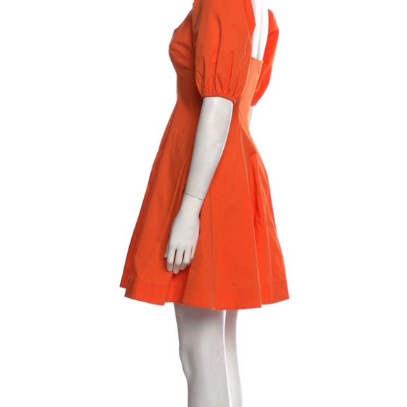 Staud Scoop Neck Mini Dress - Picture 3 of 4